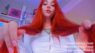 Tickle you with my hair