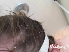 Our first shower sex video