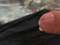 Hot DILF playing with sex toy Lovense Max2 and huge cumshot