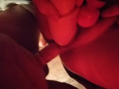 Milf fucked in her ass dildo in pussy