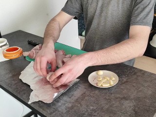 Пюре с курицей