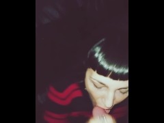 Handjob and blowjob in the cinema