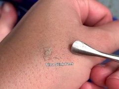 Pedicure! Worship my Toe Jam!