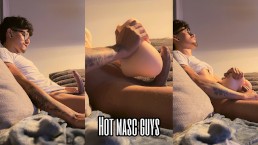 SEX DOLL! This manly male loves to stick his dick in