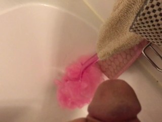 Pissing all over my Wife's Shower Products