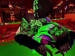 British Dog Rails a Horny Goth Chick | VR |