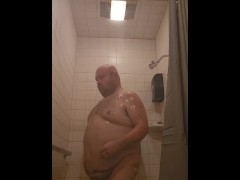 Truck stop shower