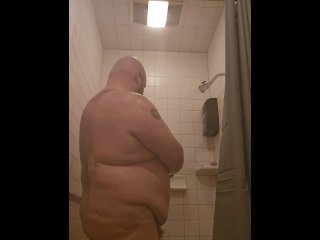 Truck stop shower