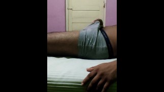 Solo hand job man