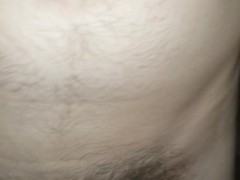 Masc femboy fucks her own feet (self footjob)