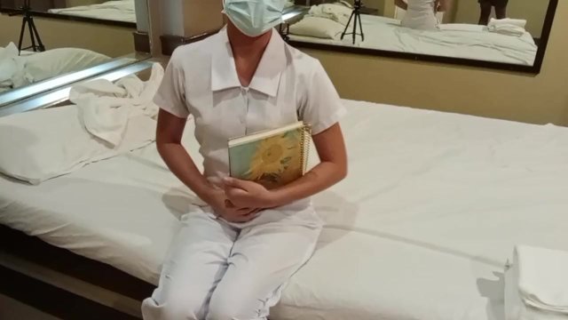 FILIPINA NURSING STUDENT GETS FUCKED TO PAY FOR HER TUITION- Pinay nursing student nagpa IYOT