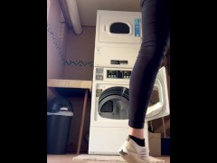 Housewife does laundry, handles HUGE LOAD 10/16