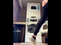 Housewife does laundry, handles HUGE LOAD 11/16