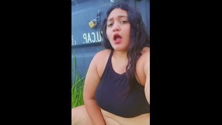 I masturbate in the street .. what an adrenaline daddy