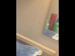 Boy shows you his wet pull-up