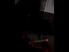 When you wake up and just wanna have a smoke and give a bj