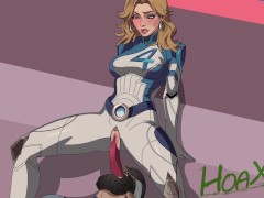 Fantastic Four's Reed Licking Sue