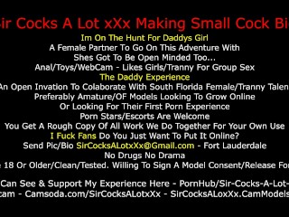 Sir Cocks a Lot XXX Male Porn Star Anal Butt Plug Jerking off Female Casting Escort Fort Lauderdale