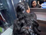 Yasmina Khan gets destroyed by Danny D in public bathroom then creampied!