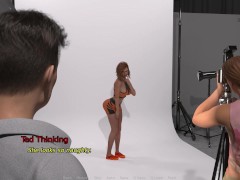 New Neighborhood #10 Justin saw Violet 's nipple during the photo shoot