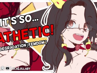 ASMR | Freundin Lacht über Deinen Kitzlerschwanz | Feminisierung Degradierung Hentai Audio Rollenspiel