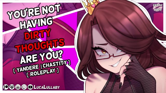 ASMR  Yandere GF Keeps You Pure  Yandere Chastity Hentai Audio Roleplay