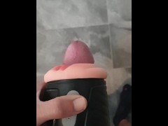 Wife got me this toy as my cock is too thick for her ass. Σκληρη πουτσα σε κωλο
