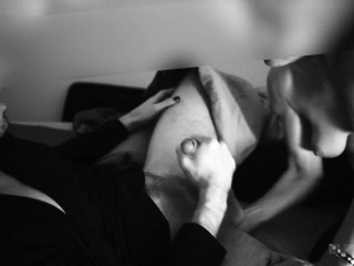 She Fucks my Ass while I Jerk off my Cock