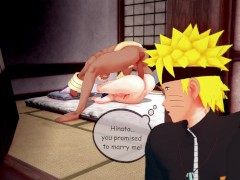 Raikage and Naruto propose to Hinata - Naruto ntr