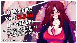 ASMR系列 |妻子的女仆 |女性化 调教挂钩 堕落 Chastity 动漫