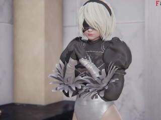 2-B Dance and get Fuck in the Shower | Fking3-D Chapter 4 | Full Movie on Patreon: Fantasyking3