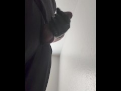 I Got Home From Work And Pulled my Fat Cock Out