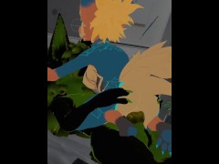 Novabeast rides futa cock