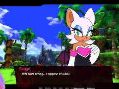 Rogue The Bat Dates Shadow The Hedgehog - Screenshot 3 of 16 - Sonic The Hedgehog