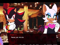 Rogue The Bat Dates Shadow The Hedgehog - Screenshot 8 of 16 - Sonic The Hedgehog