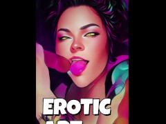 Seductive Stares | Animated Blowjob | Erotic Art