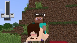 Геймер с большими сиськами Jenny Minecraft Mod xhatihentai gaming