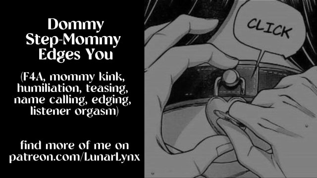 F4A Erotic ASMR  Dommy Step-Mommy Edges You