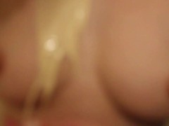 Pouring milk on boobs - Screenshot 7 of 16 - Milk