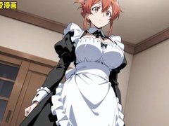 毒舌女仆的红绿灯游戏 |寸止| 倒计时 |Mini的语爱漫画 - Screenshot 1 of 16 - Asian Maid