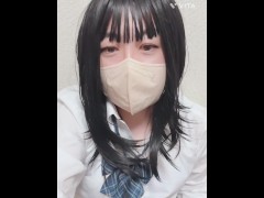 JKの女装でオナニー - Screenshot 2 of 16 - Sissy Boy