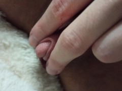 Big beautiful clitoris FTM guy masturbation with fingers - Screenshot 2 of 16 - Female To Male