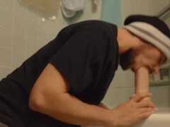 FtM WildBoyTy Sucks and Rides DIldo