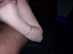 Greedy brunette swallows the balls while masturbating the big dick - Screenshot 16 of 16 - Girl Masturbating