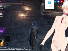 femboy vtuber fucked by sex machine [M4M nsfw audio male moaning]