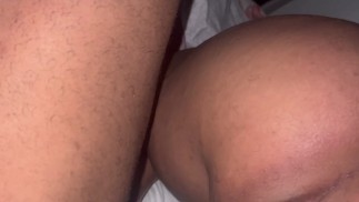 A nice big black cock inside my ass