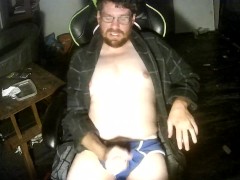 Jacking off before I go to work