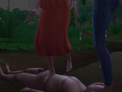 Lilou et Louna - Total domination in rainy forest (preview)