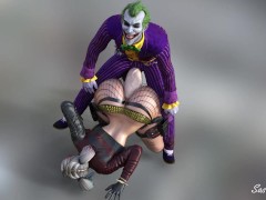 Harley Quinn Anal Fucked by Joker's Massive Cock