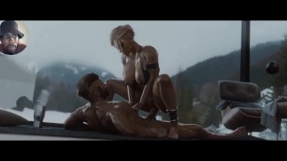 Nina Mystic Mountain Hike Leads To Warmth Pleasure 3D Animation